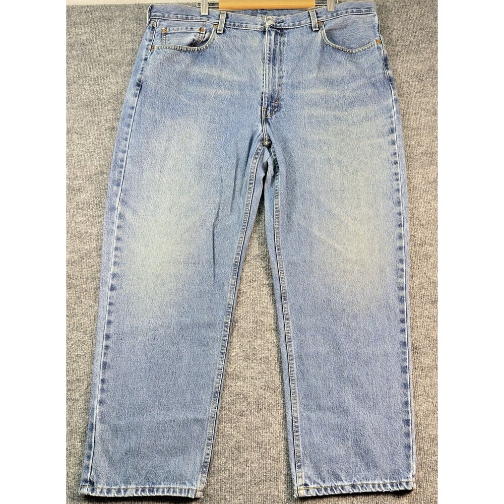 Levi’s 550 Relaxed Fit Jeans Men’s 42x30 Light Wash Denim Straight Leg